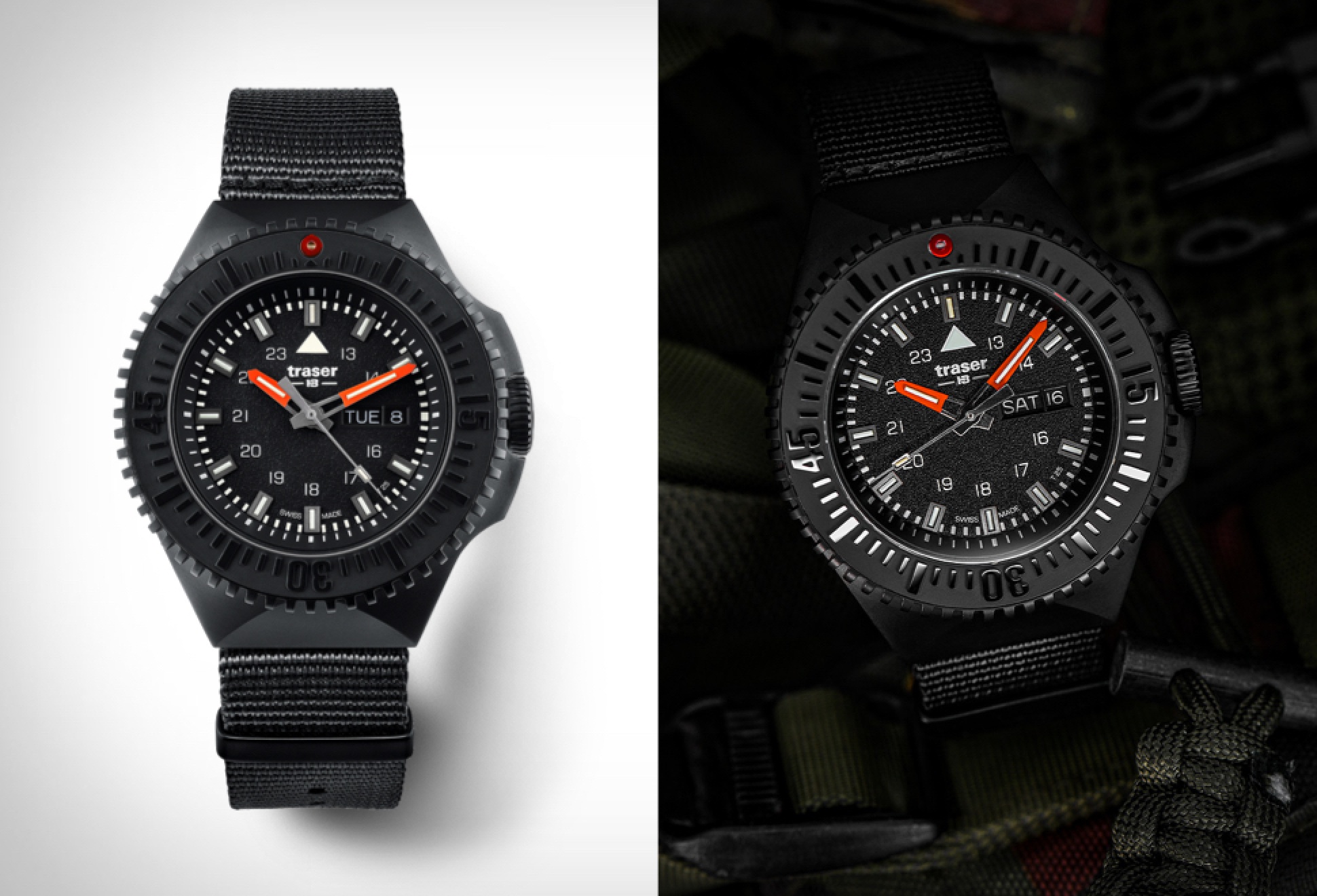 Traser P69 Black Stealth Watch | Image