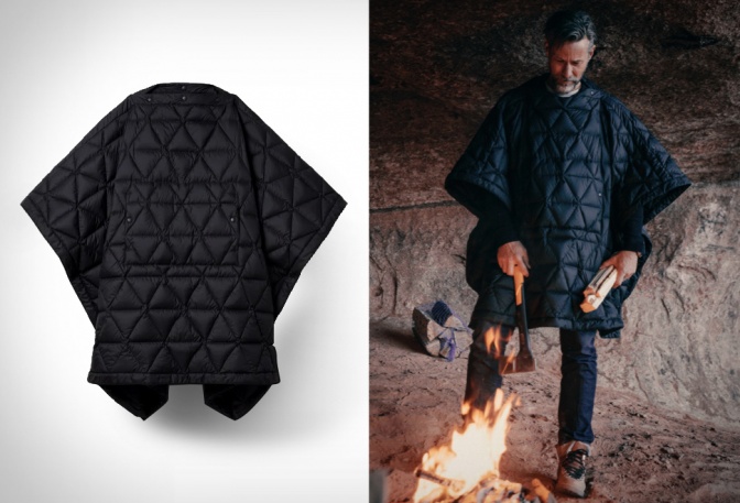AETHER DOWN PONCHO - Image