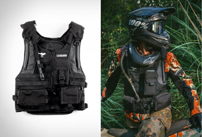 EL SOLITARIO TACTICAL MOTORCYCLE VEST - Image