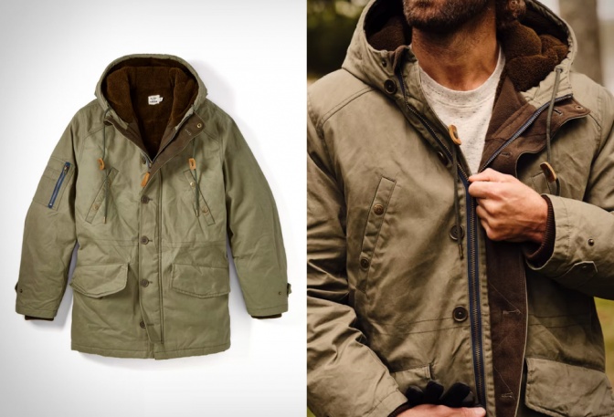 Flint and Tinder N3B Waxed Parka - Image