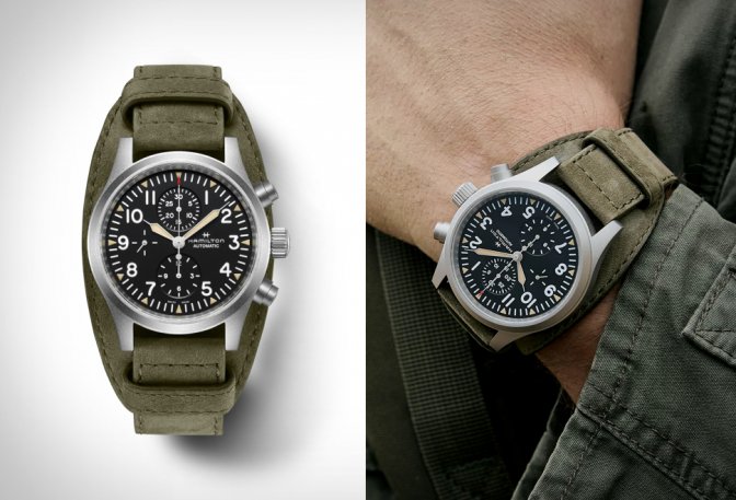 Hamilton Khaki Field Auto Chrono Watch - Image
