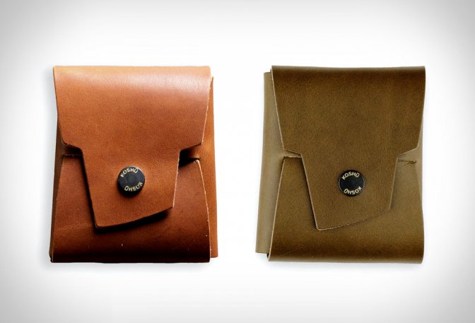 KOSHU ORIGAMI LEATHER WALLET - Image
