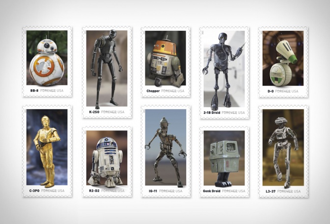 STAR WARS STAMPS - Image