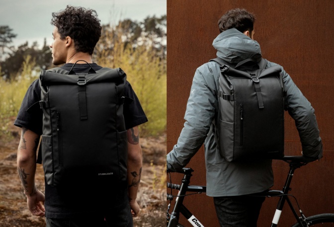 Stubble & Co Roll Top Backpack - Image