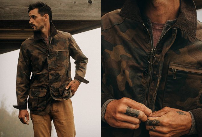 TAYLOR STITCH CAMO FIELD JACKET - Image