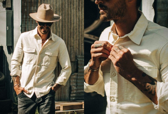 TAYLOR STITCH POINT SHIRT - Image