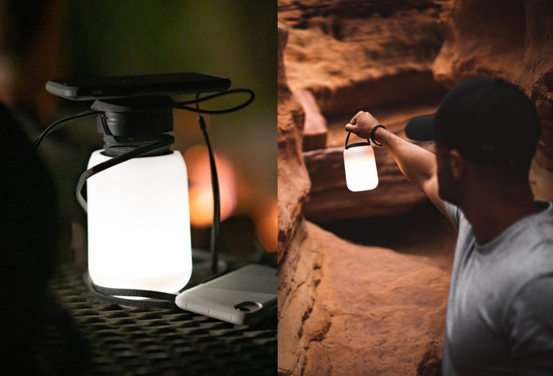 Lander Boulder Lantern | Image