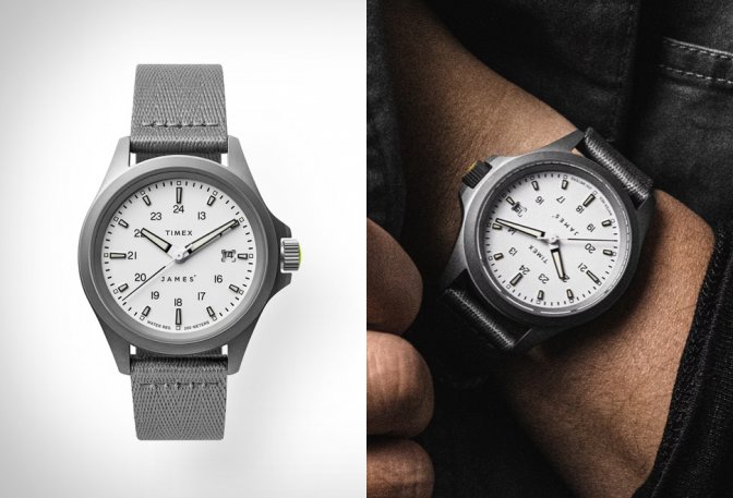James x Timex Expedition North Titanium Watch - Image