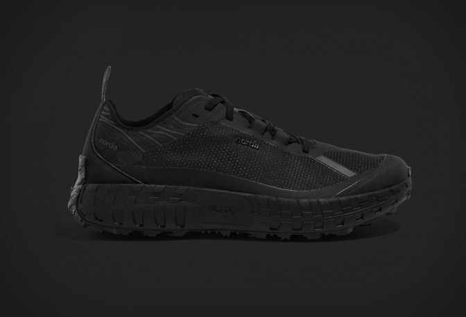 NORDA 001 STEALTH BLACK DYNEEMA TRAIL SHOES - Image