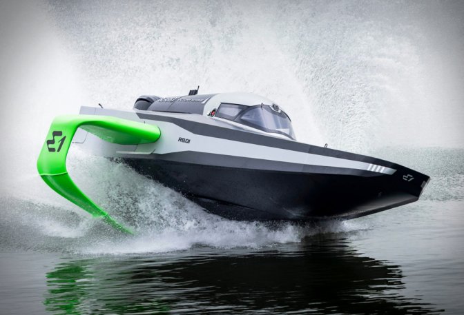 RaceBird Electric Powerboat - Image