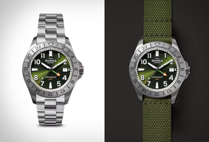 Shinola Monster GMT Automatic Watch - Image