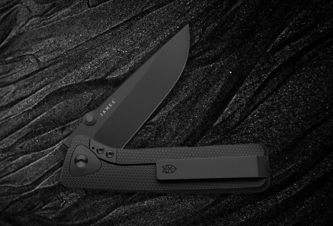 The James Brand Barnes All-Black Knife - Image