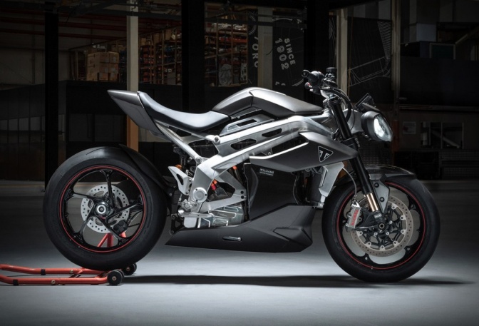 Triumph TE-1 Electric Motorcycle - Image