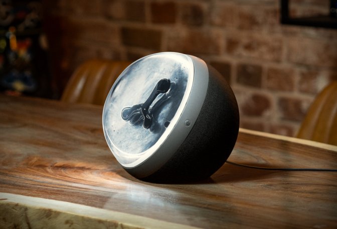 Van Der Waals Ferrofluid Speaker - Image