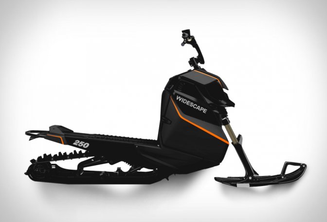 WIDESCAPE STANDUP SNOWMOBILE - Image