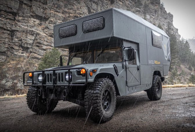 WOLF RIGS HUMMER CAMPER - Image
