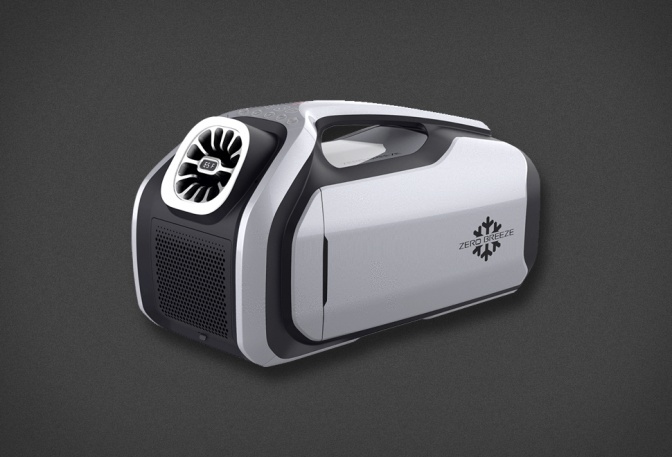 ZERO BREEZE PORTABLE AIR CONDITIONER - Image
