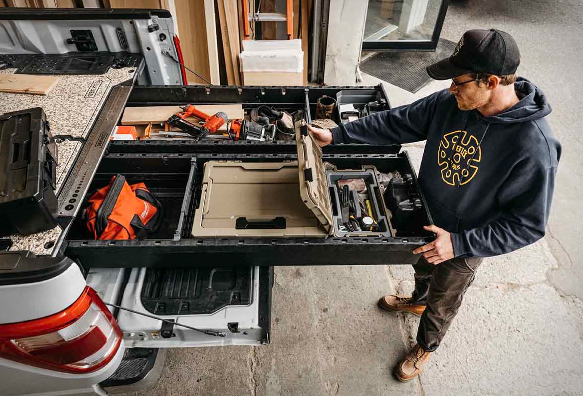 Decked Truck Bed Storage System | Image
