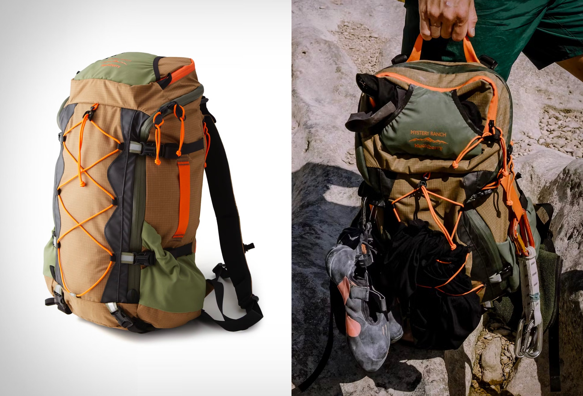Huckberry x Mystery Ranch Greenbelt Hybrid Backpack | Image