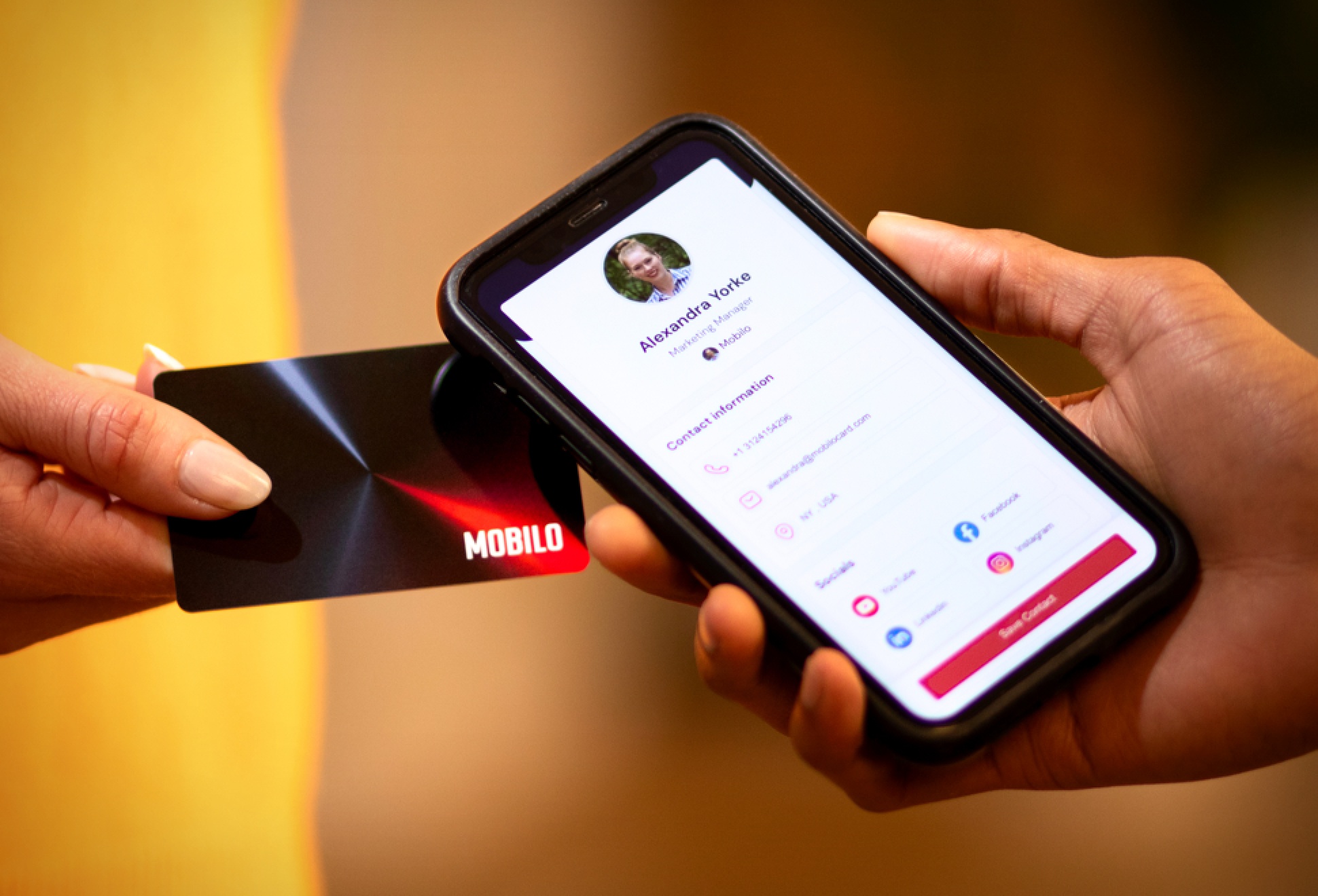 Mobilo Smart Business Card | Image