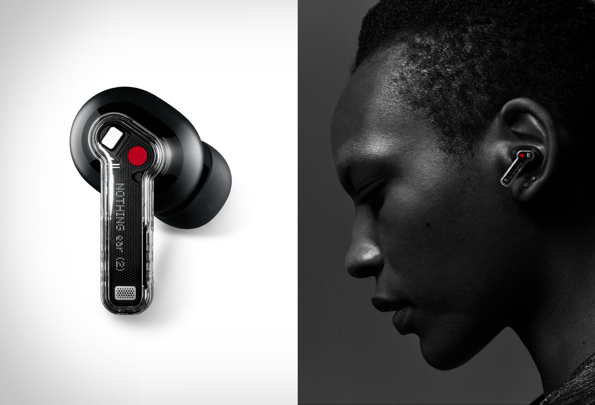 Nothing Ear 2 Black Earbuds | Image