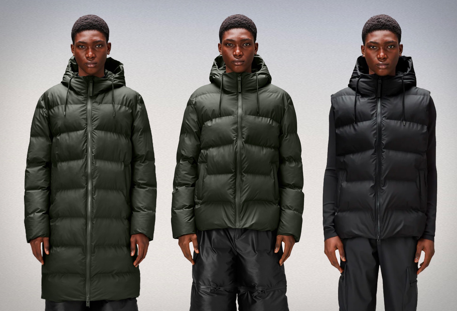 Waterproof puffa jackets store