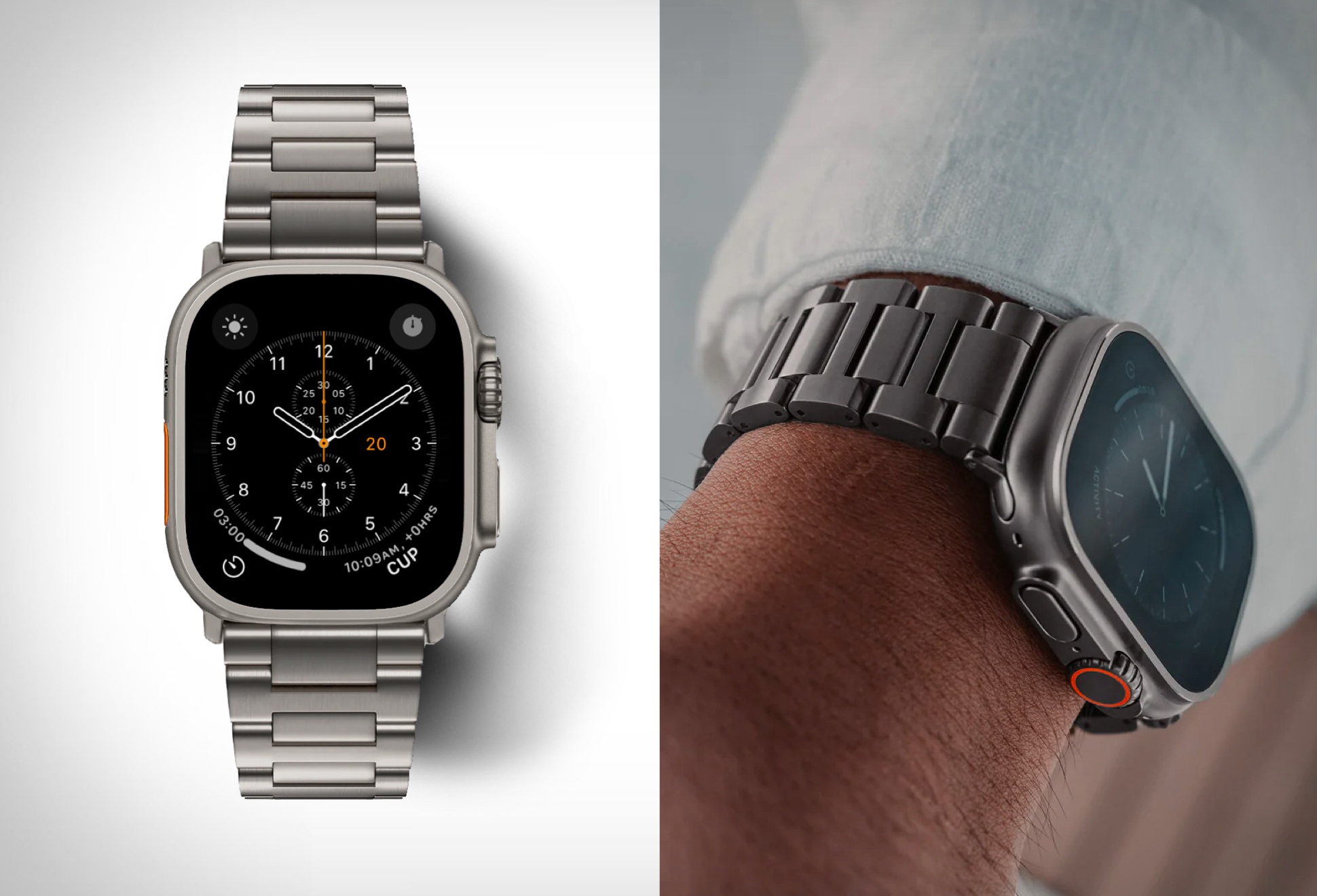 Sandmarc Apple Watch Ultra Titanium Band | Image