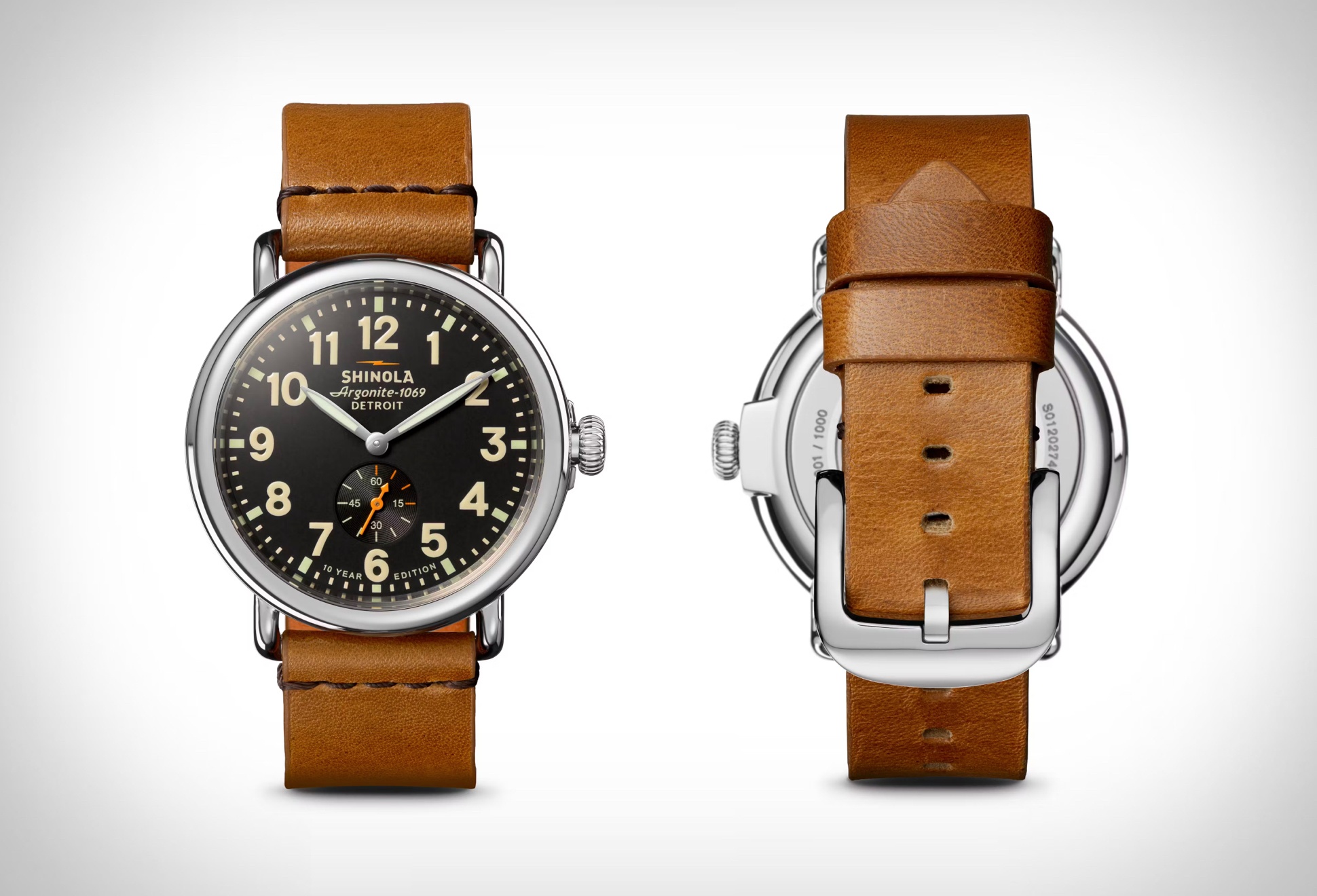 Shinola Runwell 10 Year Anniversary Watch | Image