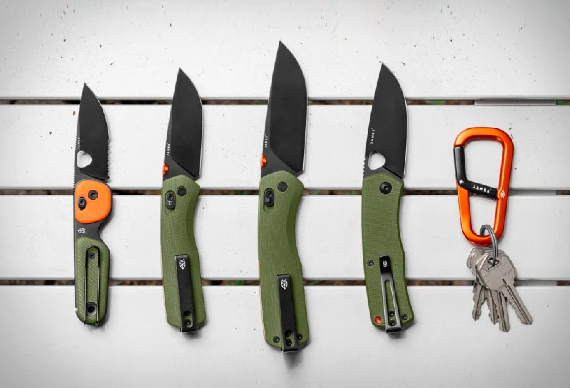 The James Brand Od Green + Orange Collection | Image
