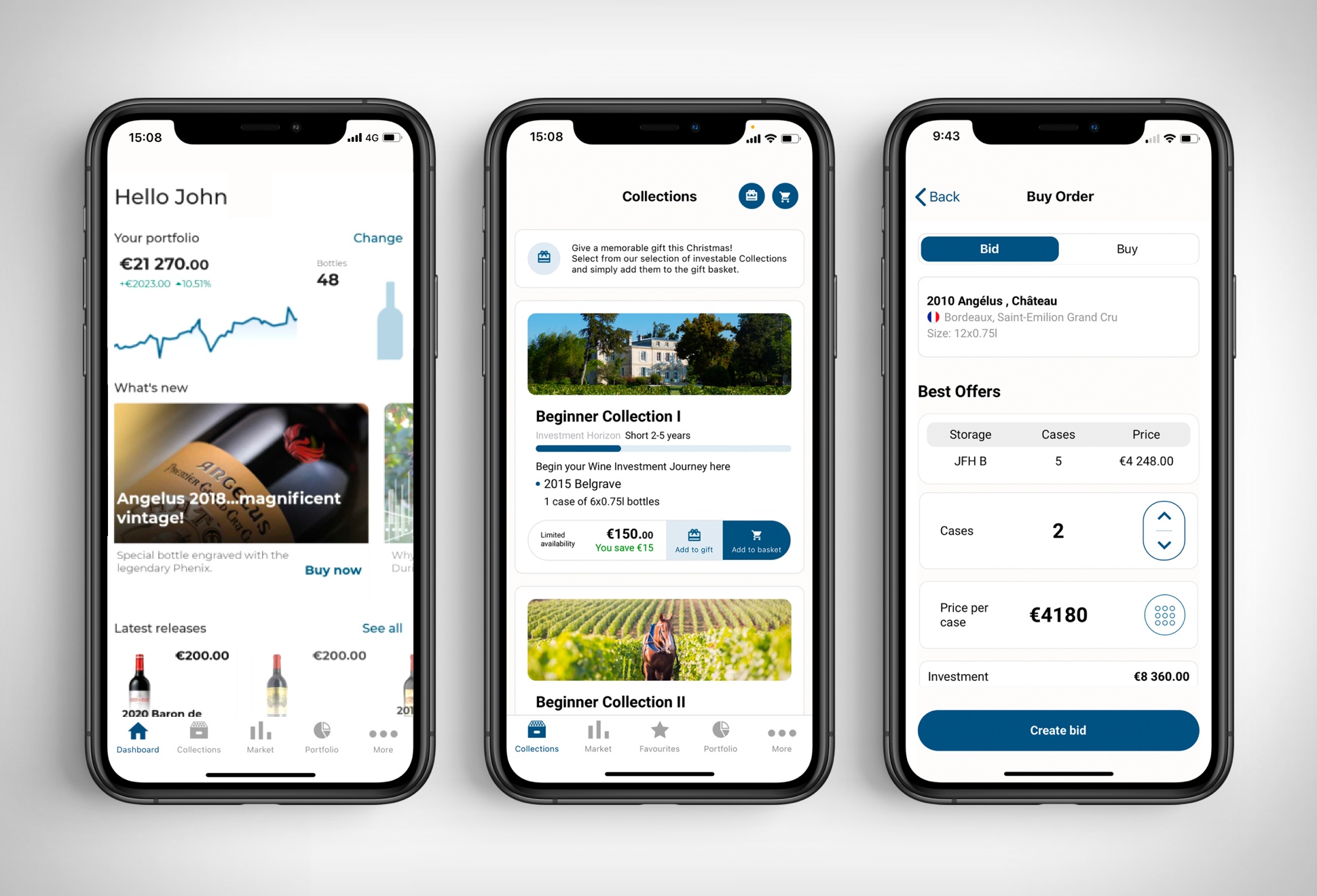 Vindome Wine Investment App | Image