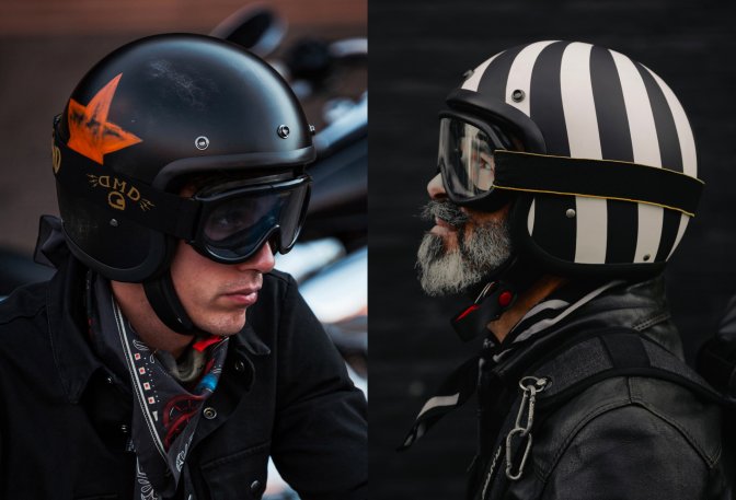 DMD Vintage Motorcycle Helmets - Image