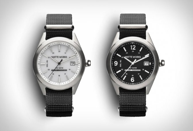 MATTE WORKS SOLUTION-01 SOLAR POWERED WATCH - Image
