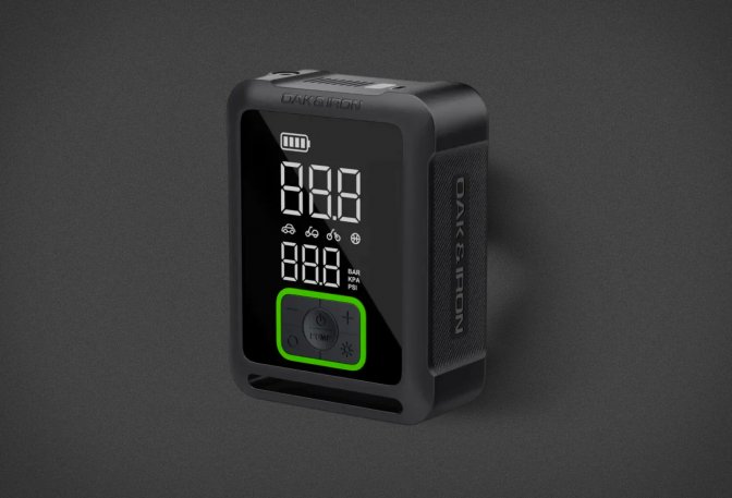 OAK & IRON BATTERY TIRE INFLATOR - Image