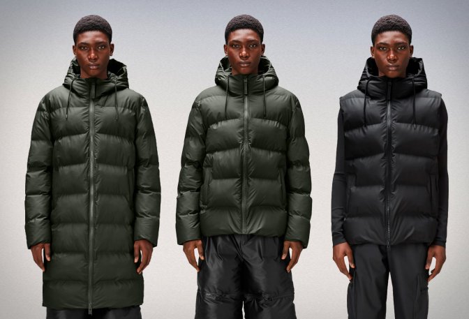 Rains Waterproof Puffer Jackets - Image