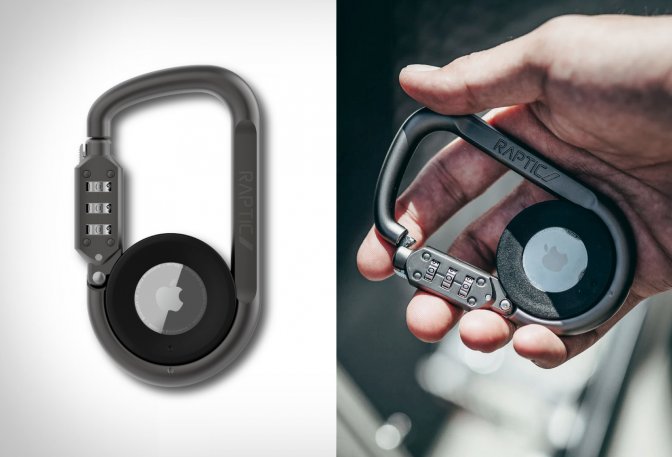 Raptic Link + Lock AirTag Holder - Image