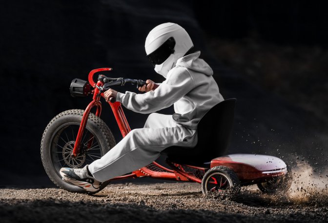 VOOK ELECTRIC DRIFT TRIKE - Image