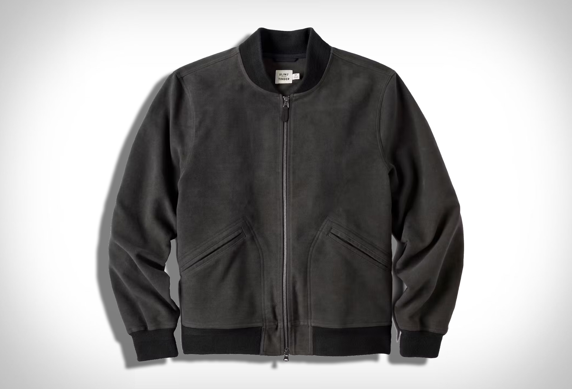 Flint And Tinder Moleskin Bomber Jacket | Image
