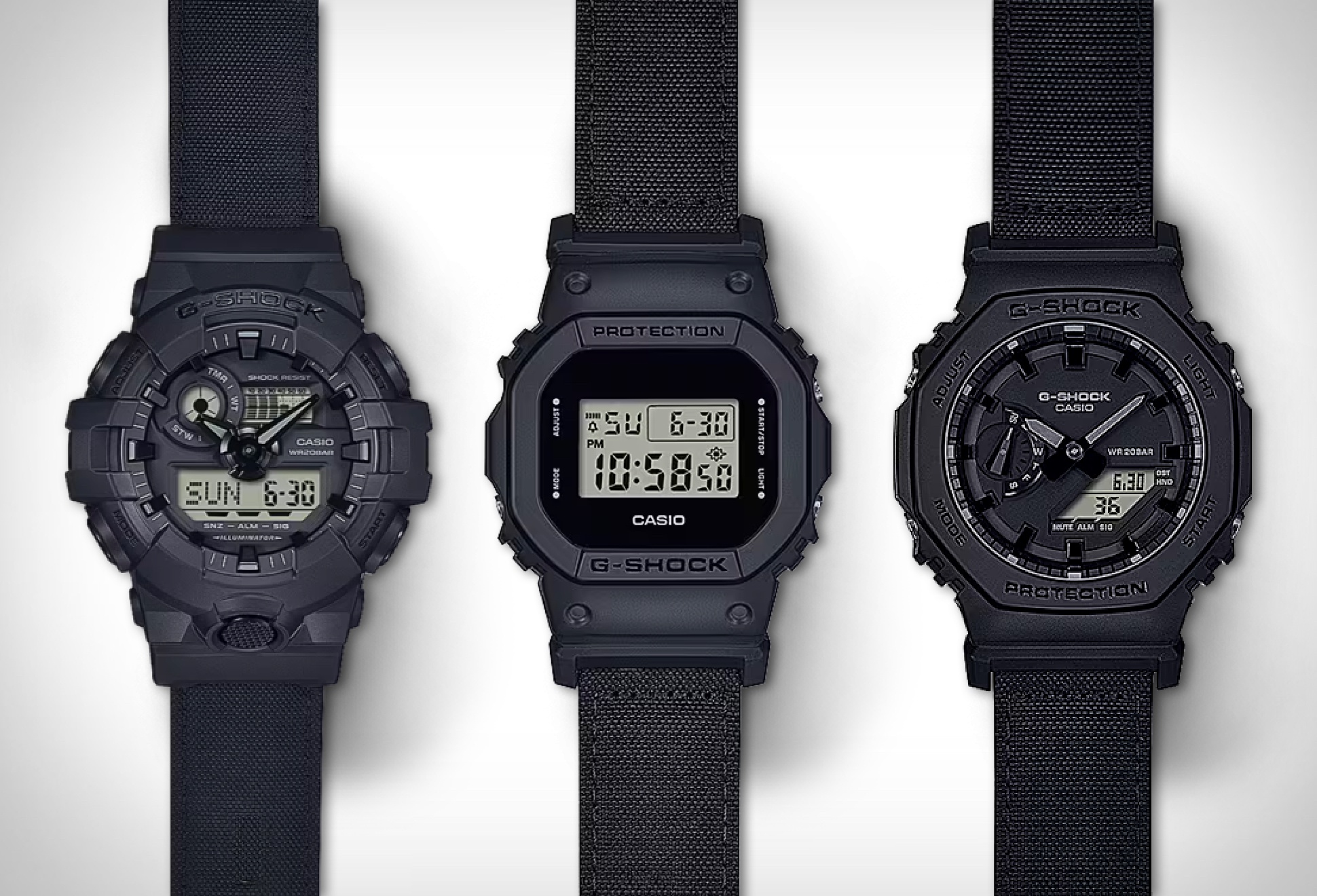 G-Shock x Cordura Utility Black Series | Image