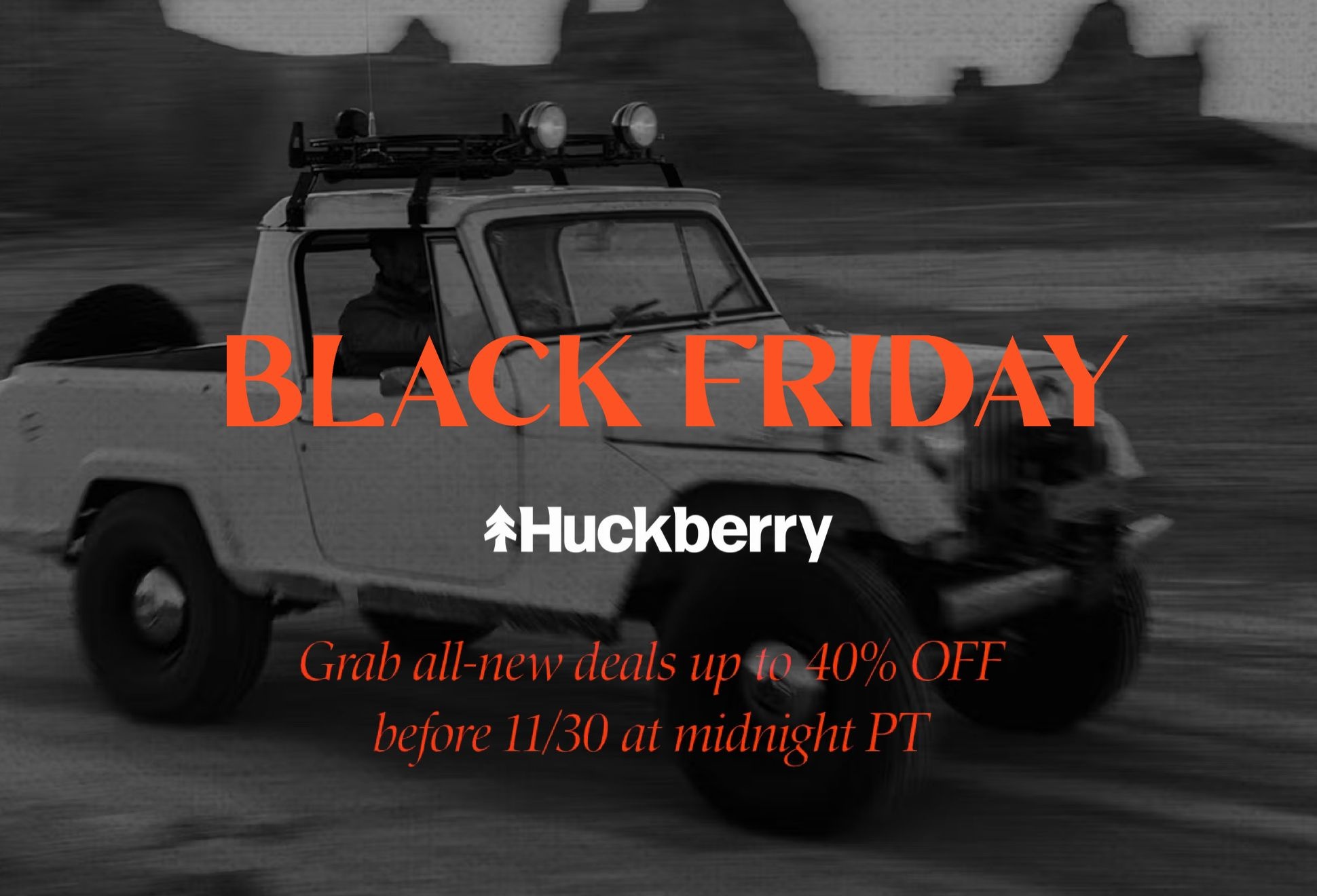 Huckberry Black Friday Sale | Image