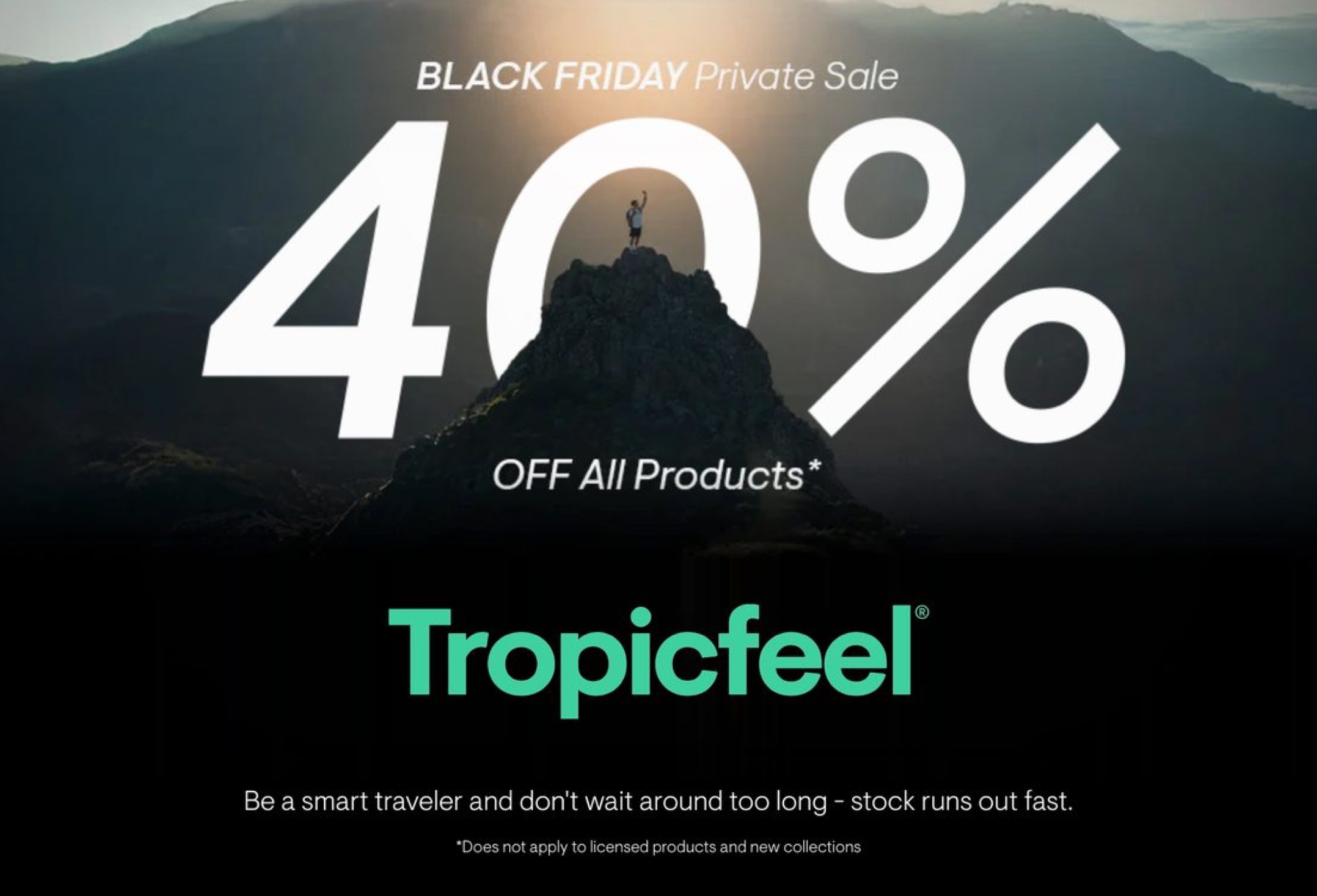 Tropicfeel Black Friday Private Sale | Image