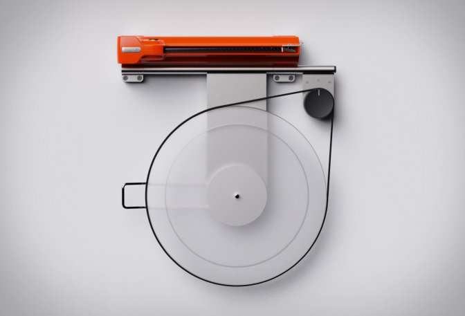 Disco Volante Wall-Mounted Turntable - Image