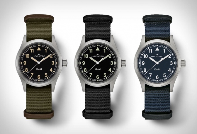 HAMILTON KHAKI QUARTZ FIELD WATCH - Image
