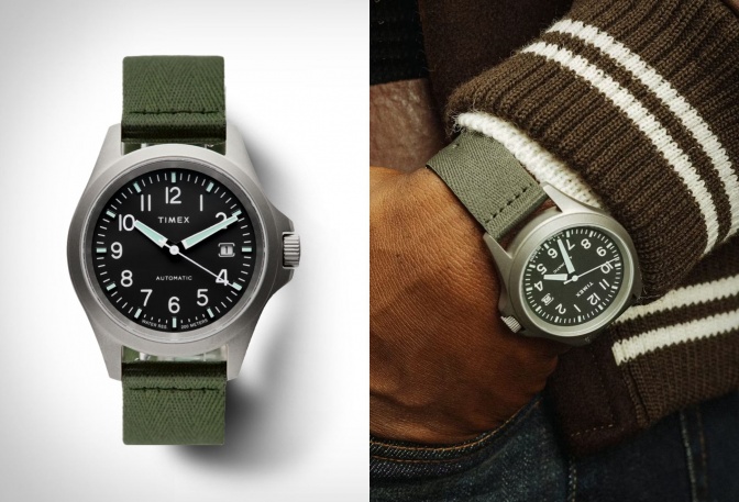 Huckberry x Timex Titanium Field Watch - Image
