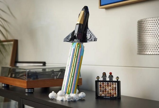 LEGO x Pharrell Williams Over the Moon Spaceship Set - Image