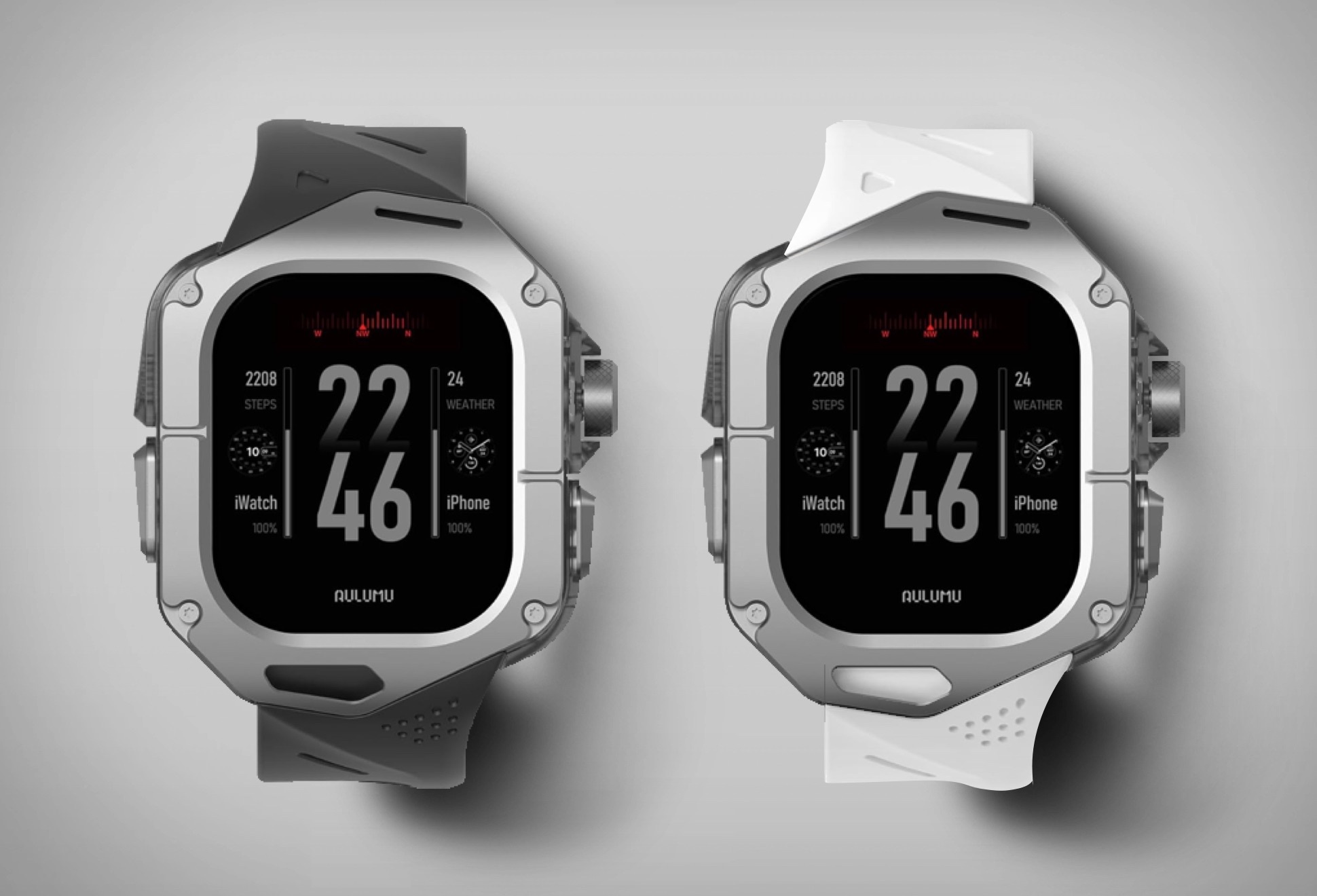 Aulumu A01 Apple Watch Ultra Titanium Case | Image