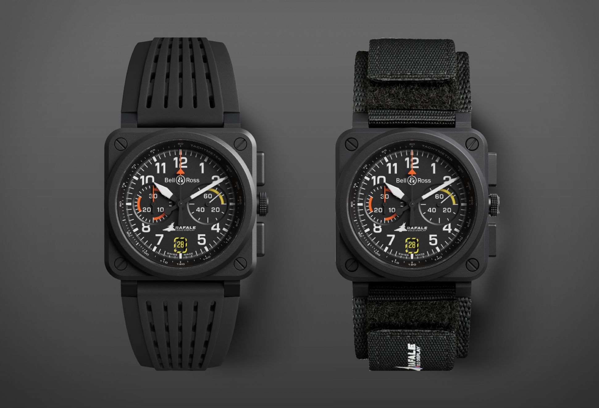 Bell & Ross BR-03 Chrono Rafale Solo Display | Image