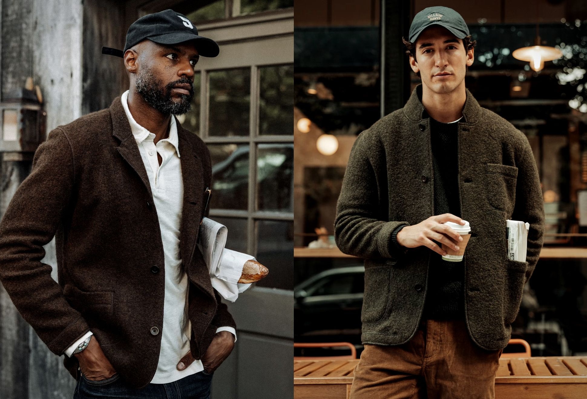 Flint and Tinder Boiled Wool Chore Blazer | Image