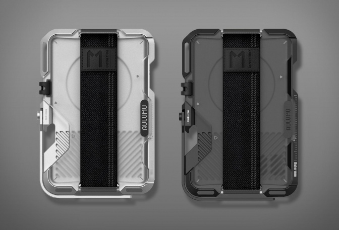 Aulumu G03 Multi-Tool Magnetic Metal Wallet - Image