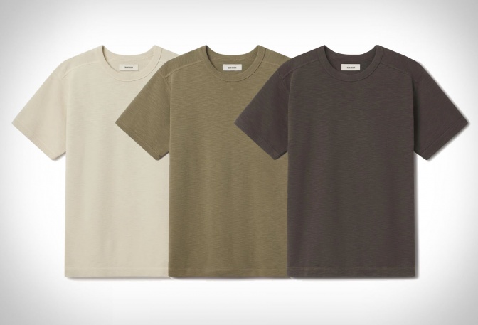 BUCK MASON SIDEWINDER RIB RINGER TEE - Image