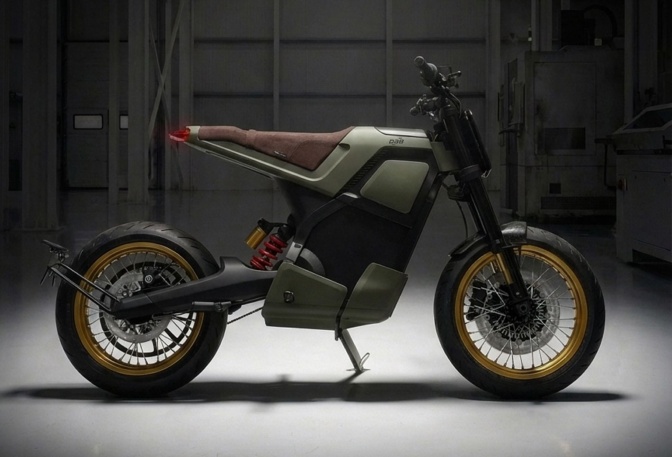 Dab 1a Electric Motorcycle Custom | Image